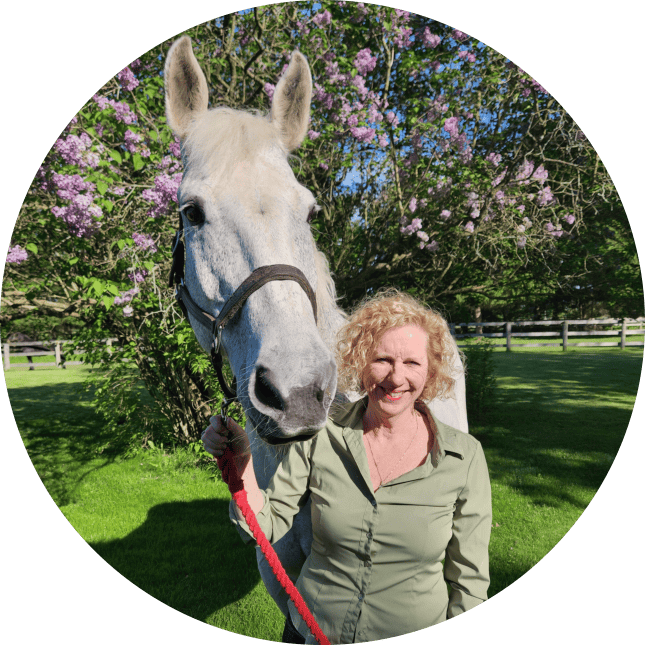 Lynn Smillie Lynn Smillie with her horse